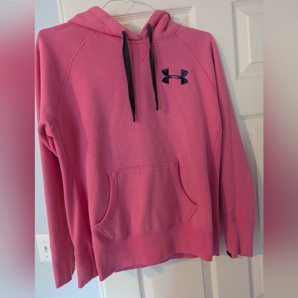 Athletic Pink & Grey Hoodie